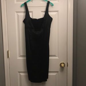 Calvin Klein Women’s Classic Sheen Black Dress.